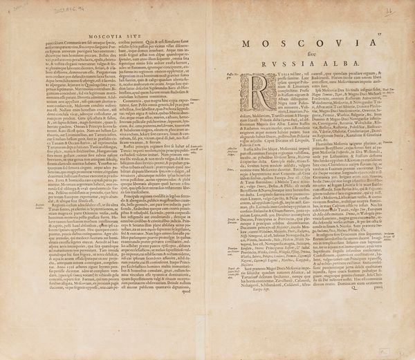 Tabulae Russiae ex autografo quod delineandum curavit Foedor filius Tzaris  - Asta Libri, Autografi e Stampe - Associazione Nazionale - Case d'Asta italiane