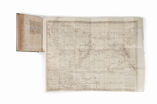 Meares, John : Viaggi dalla China alla Costa Nord - Ovest d'America fatti negli anni 1788 e 1789 dal Capitano G. Meares. Seconda edizione italiana corretta ed accresciuta di un estratto di viaggi di Milord Mackartney. Arricchita di note istoriche-scientifiche di vedute, marine, ritratti, carte geografiche, ecc.  - Asta Libri, Autografi e Stampe - Associazione Nazionale - Case d'Asta italiane