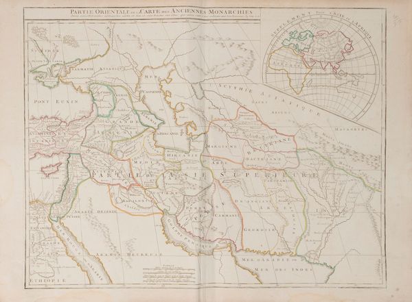 Gilles-Robert de Vaugondy : Partie Occidentale de la Carte des Anciennes Monarchies / Partie Orientale de la Carte des Anciennes Monarchies.  - Asta Libri, Autografi e Stampe - Associazione Nazionale - Case d'Asta italiane