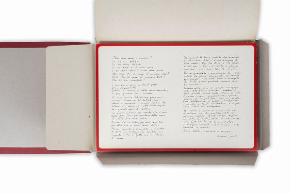 ALIGHIERO BOETTI : Da uno a dieci  - Asta Libri, Autografi e Stampe - Associazione Nazionale - Case d'Asta italiane