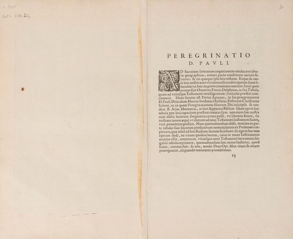 Abramo Ortelio : Peregrinationis divi Pauli typus corographicus.  - Asta Libri, Autografi e Stampe - Associazione Nazionale - Case d'Asta italiane