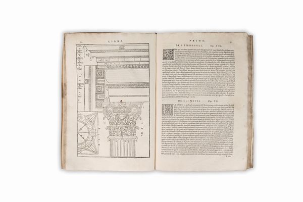 Palladio, Andrea : I quattro libri dell'architettura  - Asta Libri, Autografi e Stampe - Associazione Nazionale - Case d'Asta italiane