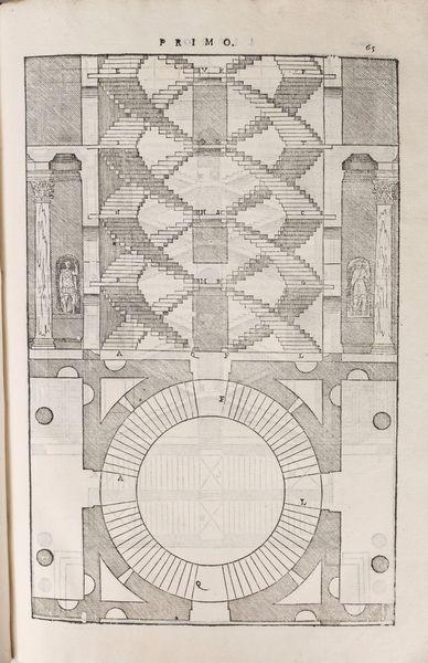 Palladio, Andrea : I quattro libri dell'architettura  - Asta Libri, Autografi e Stampe - Associazione Nazionale - Case d'Asta italiane