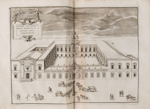 Amedeo di Castellamonte Cognengo : La Venaria Reale Palazzo di piacere, e di caccia  - Asta Libri, Autografi e Stampe - Associazione Nazionale - Case d'Asta italiane