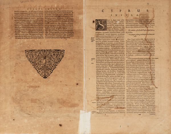 JOHANNES JANSSONIUS : Cyprus Insula.  - Asta Libri, Autografi e Stampe - Associazione Nazionale - Case d'Asta italiane