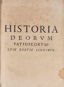 Pierre Mussard : Historia Deorum Fatidicorum, Vatum, Sibyllarum, Phoebadum, apud priscos illustrium: Cum eorum Iconibus. Praeposita et dissertatio de divinatione et oraculis.  - Asta Libri, Autografi e Stampe - Associazione Nazionale - Case d'Asta italiane