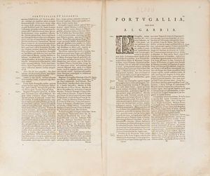 Willem Janszoon Blaeu : Portugallia et Algarbia quae olim Lusitania.  - Asta Libri, Autografi e Stampe - Associazione Nazionale - Case d'Asta italiane