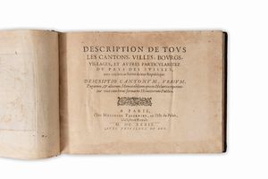 CHRISTOPHE NICOLAS TASSIN : Le plans et le profils de toutes les principals villes et lieux considerable de France Premiere partie.- seconde partie  - Asta Libri, Autografi e Stampe - Associazione Nazionale - Case d'Asta italiane