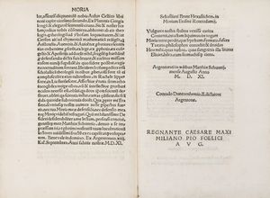 Erasmo da Rotterdam [Erasmus, Desiderio] : Morum Encomiae [Elogio della follia]  - Asta Libri, Autografi e Stampe - Associazione Nazionale - Case d'Asta italiane