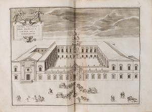 Amedeo di Castellamonte Cognengo : La Venaria Reale Palazzo di piacere, e di caccia  - Asta Libri, Autografi e Stampe - Associazione Nazionale - Case d'Asta italiane