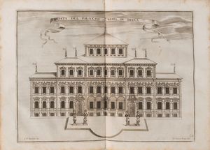 Amedeo di Castellamonte Cognengo : La Venaria Reale Palazzo di piacere, e di caccia  - Asta Libri, Autografi e Stampe - Associazione Nazionale - Case d'Asta italiane