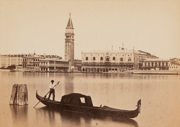 Carlo Ponti : Venezia, Piazzetta vue de la mer  - Asta Fotografia: Under 1K - Associazione Nazionale - Case d'Asta italiane