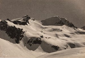 Anselmo Bogetti, Attribuito a - Senza titolo (montagna)