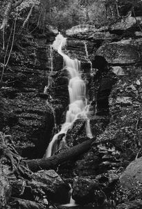 George Tice - Waterfall, Autumn, dal portfolio Peekamose