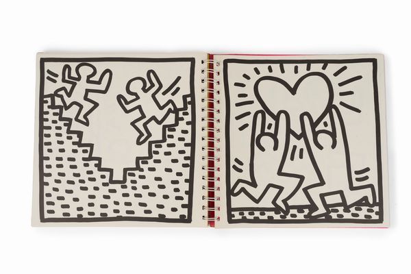 Keith Haring : Tony Shafrazi, Exhibition Catalogue  - Asta Grafica Internazionale e Multipli d'Autore - Associazione Nazionale - Case d'Asta italiane