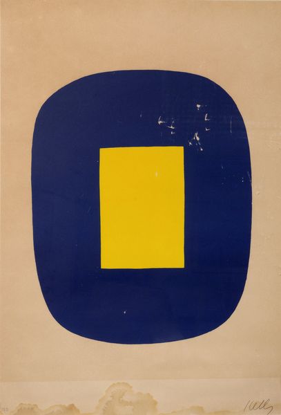 Ellsworth Kelly : Blue and Yellow  - Asta Grafica Internazionale e Multipli d'Autore - Associazione Nazionale - Case d'Asta italiane