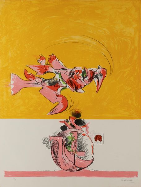 Graham Sutherland : Oiseau de feu I  - Asta Grafica Internazionale e Multipli d'Autore - Associazione Nazionale - Case d'Asta italiane