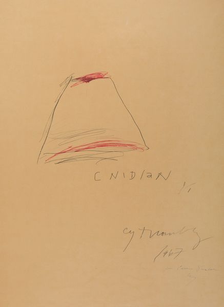 Cy Twombly : Cnidian  - Asta Grafica Internazionale e Multipli d'Autore - Associazione Nazionale - Case d'Asta italiane