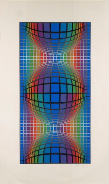 VICTOR VASARELY : Sinfel  - Asta Grafica Internazionale e Multipli d'Autore - Associazione Nazionale - Case d'Asta italiane