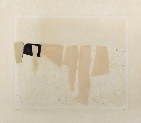 Alberto Burri : Muffa  - Asta Grafica Internazionale e Multipli d'Autore - Associazione Nazionale - Case d'Asta italiane