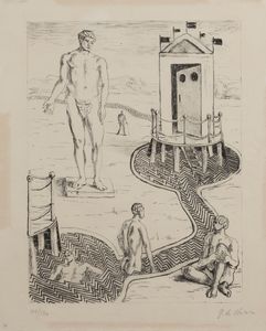 Giorgio de Chirico : Mythologie  - Asta Grafica Internazionale e Multipli d'Autore - Associazione Nazionale - Case d'Asta italiane