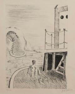 Giorgio de Chirico : Mythologie  - Asta Grafica Internazionale e Multipli d'Autore - Associazione Nazionale - Case d'Asta italiane