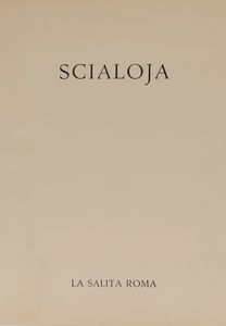 Toti Scialoja : Cartella contenente quattro litografie  - Asta Grafica Internazionale e Multipli d'Autore - Associazione Nazionale - Case d'Asta italiane