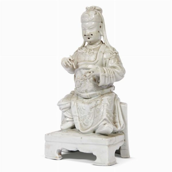 SCULTURA, CINA, DINASTIA QING, SEC.XVII  - Asta Arte Orientale - Associazione Nazionale - Case d'Asta italiane