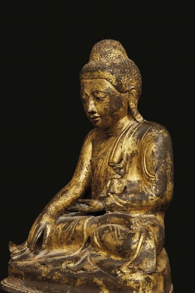 SCULTURA, CINA, DINASTIA QING, SEC. XIX-XX  - Asta Arte Orientale - Associazione Nazionale - Case d'Asta italiane