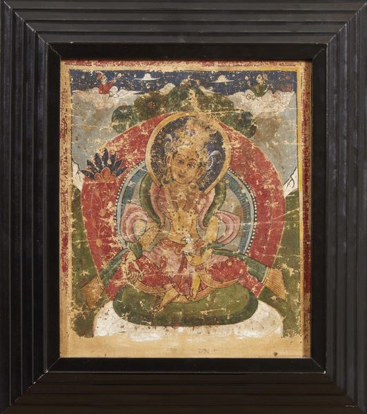 THANGKA, NEPAL, SEC. XV-XVI  - Asta Arte Orientale - Associazione Nazionale - Case d'Asta italiane