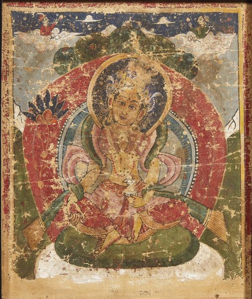 THANGKA, NEPAL, SEC. XV-XVI  - Asta Arte Orientale - Associazione Nazionale - Case d'Asta italiane