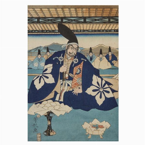 QUATTRO GRAFIE GIAPPONESI, GIAPPONE, PERIODO MEIJI, SEC. XX  - Asta Arte Orientale - Associazione Nazionale - Case d'Asta italiane