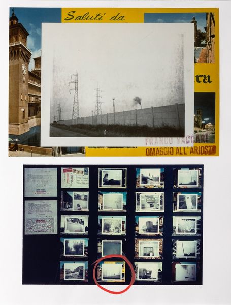 Franco Vaccari : Esposizione in tempo reale n8 Omaggio all'Ariosto, 5 dal volume Esposizioni in tempo reale, 1974  - Asta Fotografia - Associazione Nazionale - Case d'Asta italiane