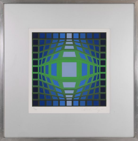 VICTOR VASARELY : senza titolo  - Asta Asta a tempo di multipli d'Autore - Associazione Nazionale - Case d'Asta italiane