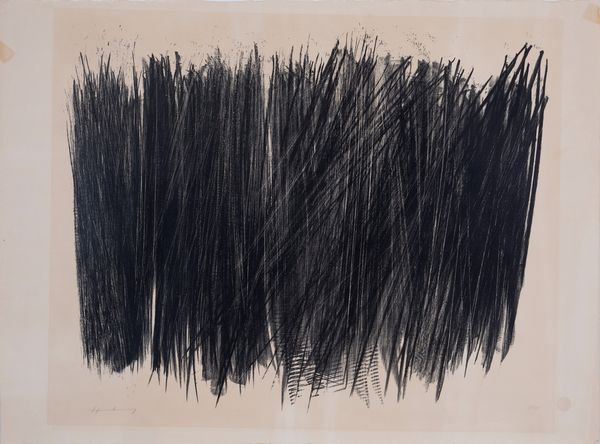 HANS HARTUNG : L 103  - Asta Asta a tempo di multipli d'Autore - Associazione Nazionale - Case d'Asta italiane