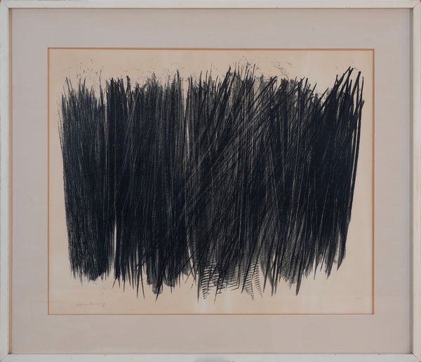 HANS HARTUNG : L 103  - Asta Asta a tempo di multipli d'Autore - Associazione Nazionale - Case d'Asta italiane