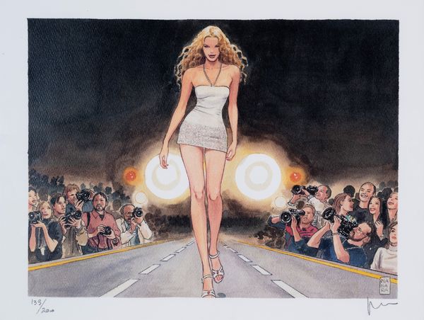 Milo Manara : senza titolo  - Asta Asta a tempo di multipli d'Autore - Associazione Nazionale - Case d'Asta italiane