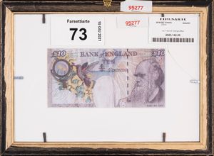 Banksy : Difaced tenner  - Asta Asta a tempo di multipli d'Autore - Associazione Nazionale - Case d'Asta italiane