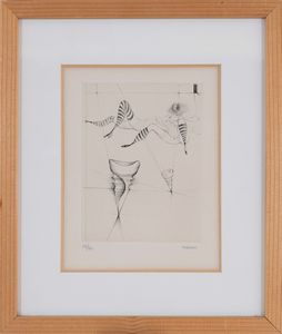 Hans Bellmer : composizione  - Asta Asta a tempo di multipli d'Autore - Associazione Nazionale - Case d'Asta italiane