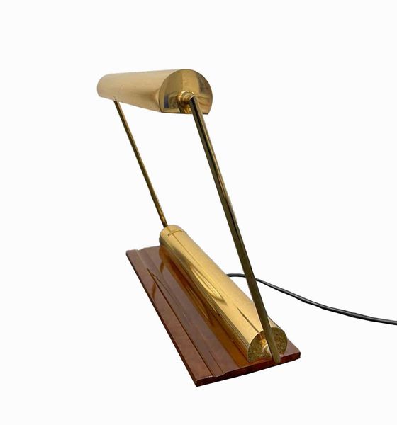 Lampada vintage Banker by George Kovacs  - Asta 1950-1980 Design and Decor - Associazione Nazionale - Case d'Asta italiane