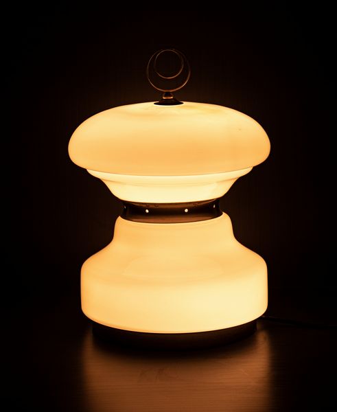 CARLO NASON : Lampada da tavolo vintage  - Asta 1950-1980 Design and Decor - Associazione Nazionale - Case d'Asta italiane