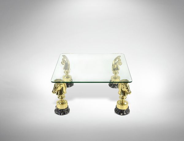 Tavolino vintage “Chess Horses”  - Asta 1950-1980 Design and Decor - Associazione Nazionale - Case d'Asta italiane