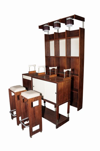 Set mobile bar  - Asta 1950-1980 Design and Decor - Associazione Nazionale - Case d'Asta italiane