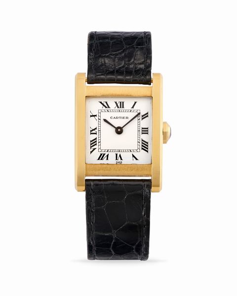 CARTIER : Tank Normale  - Asta Orologi - Associazione Nazionale - Case d'Asta italiane