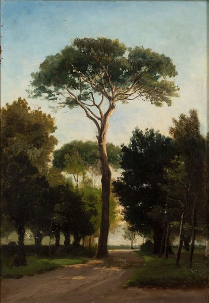 Giuseppe Haimann : Giardino Botanico al Cairo  - Asta Arte Figurativa tra XIX e XX Secolo - Associazione Nazionale - Case d'Asta italiane