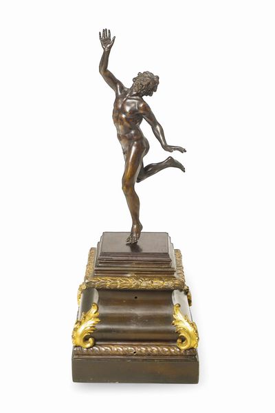 Figura mitologica. Fonditore rinascimentale Firenze XVI-XVII secolo  - Asta Scultura e Oggetti d'Arte - Associazione Nazionale - Case d'Asta italiane