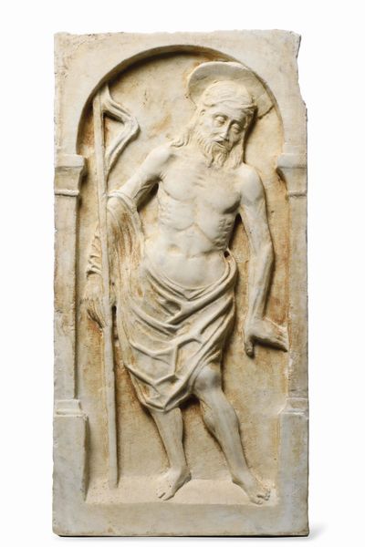 Cristo deriso. Ecce Homo. Madonna Dolente. Arte rinascimentale lombarda del XV secolo, ambito di Cristoforo o Antonio Mantegazza  - Asta Scultura e Oggetti d'Arte - Associazione Nazionale - Case d'Asta italiane