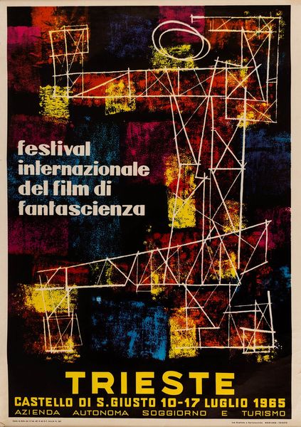 Anonimo : Festival Internazionale del film di fantascienza - Trieste  - Asta Pop Culture e Manifesti - Associazione Nazionale - Case d'Asta italiane