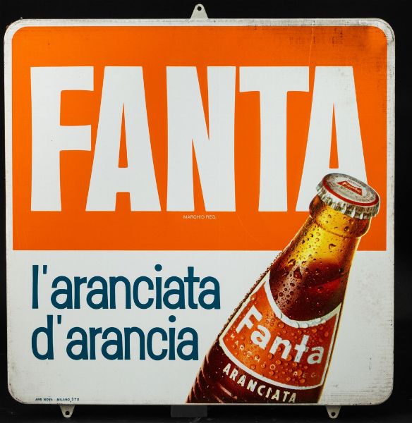 Fanta - laranciata darancia  - Asta Pop Culture e Manifesti - Associazione Nazionale - Case d'Asta italiane