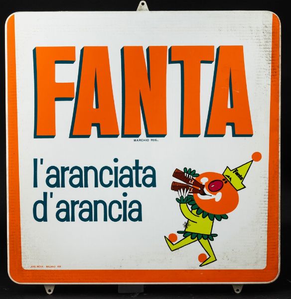 Fanta - laranciata darancia  - Asta Pop Culture e Manifesti - Associazione Nazionale - Case d'Asta italiane